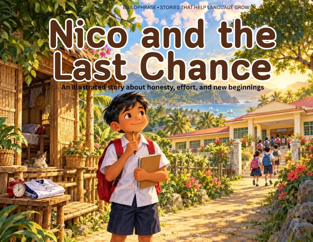 Nico and the Last Chance illustrated book cover